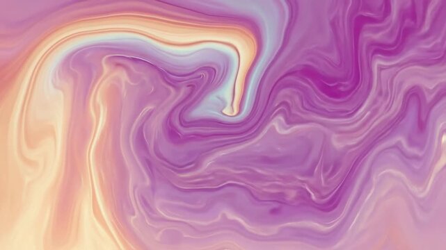 Abstract colorful liquid pattern