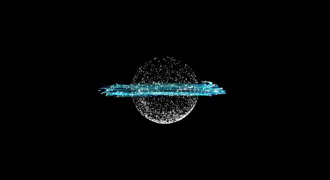 an abstract representation that evokes themes of technology, data, and global connectivity, often associated with concepts like big data, artificial intelligence, and digital networks.