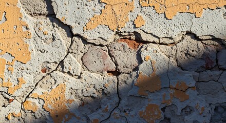Aged wall textures showcasing weathered paint and distressed surface details
