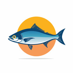 fish on a white background