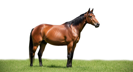 Obraz premium horse on the meadow