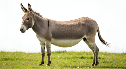 horse isolated on white background