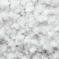 Fototapeta premium Texture of Snow: A close-up of freshly fallen snow, its crystalline structures creating a mesmerizing pattern, evocative of cold winter days and the serene quiet of a snowy landscape.