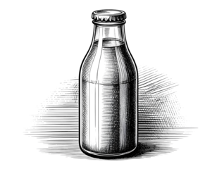 bottle of mineral water