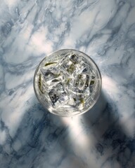 Refreshing Cold Drink With Ice