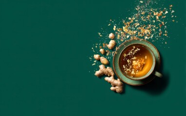 Relaxing Ginger Tea Experience