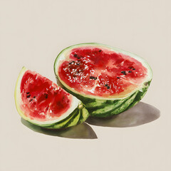 slice of watermelon