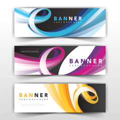 wavy-banner-collection-design