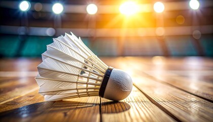 Shuttlecock Close-up