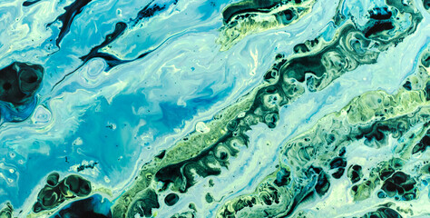 Marbled Marvels: A Visual Delight of Texture and Color in Liquid Art