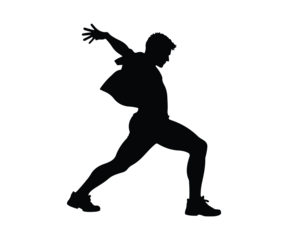 silhouette of a man 16