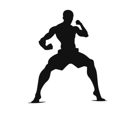 silhouette of a man 18