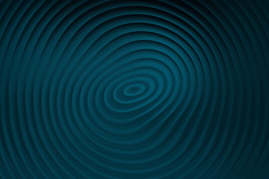 Mesmerizing teal concentric circles background, creating a captivating ripple effect, perfect for adding a touch of serenity to your designs
