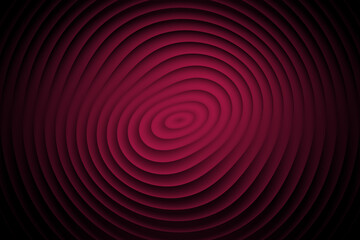 Abstract concentric circles ripple background with dark red tones, creating a mesmerizing and dynamic visual effect for modern and artistic designs