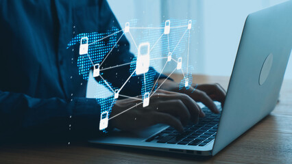 Cyber security protection and cyber security strategies against cyber threats, system hacks,...