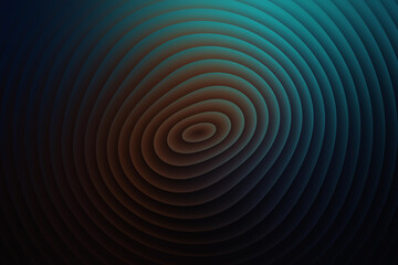 Abstract concentric circles in dark blue and brown tones create a mesmerizing ripple effect, perfect for modern backgrounds and artistic designs