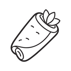 vector illustration of a healthy food