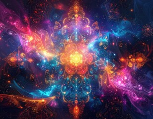 Abstract colorful design