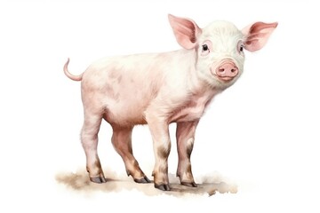 Fototapeta premium Animal mammal boar pig.