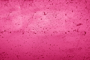 abstract painted stucco plaster cement wall background. color background with empty copy space for text. Decorative pink violet purple Stucco Wall Backdrop. Art Texture Web Banner for graffiti design