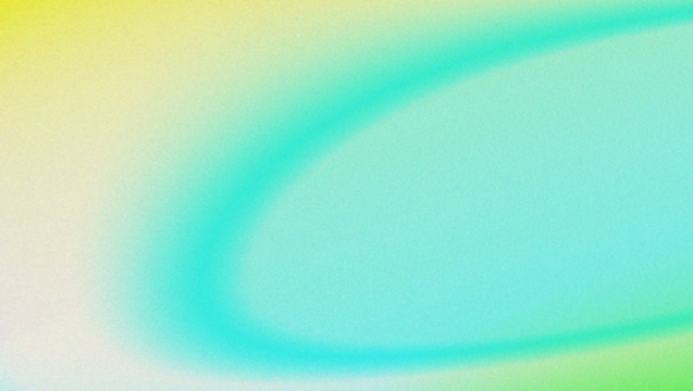 Abstract gradient swirls of yellow teal and light blue create a dreamy soft focus background effect overlay