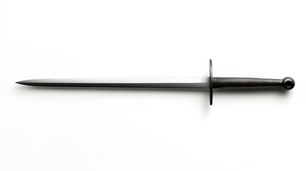 Dramatic sword display studio setting still life photography minimalist environment close-up angle martial arts concept for seo impact