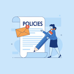 gemini-2_5-flash-image-preview_A_stylized__flat_illustration_depicting_a_woman_in_business_attire__holding_a_large_pencil_and_activ-0_b9932e89-820a-4128-b7f6-8de0a8d52a67_traced