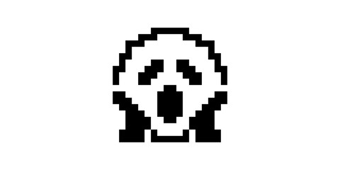 Pixel Art Emoji: A Collection of Diverse Facial Expressions