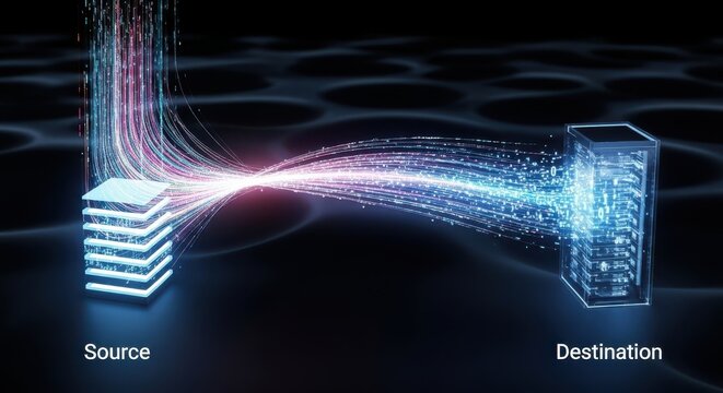 Data Migration Process: Stream of Information Between Servers