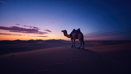 camel in desert