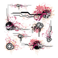 abstract floral background