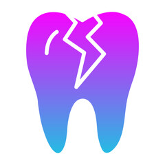 Broken Tooth Icon
