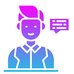 Fototapeta premium Consultation Icon