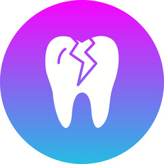 Broken Tooth Icon