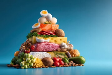 ketogenic food pyramid healthy eating
