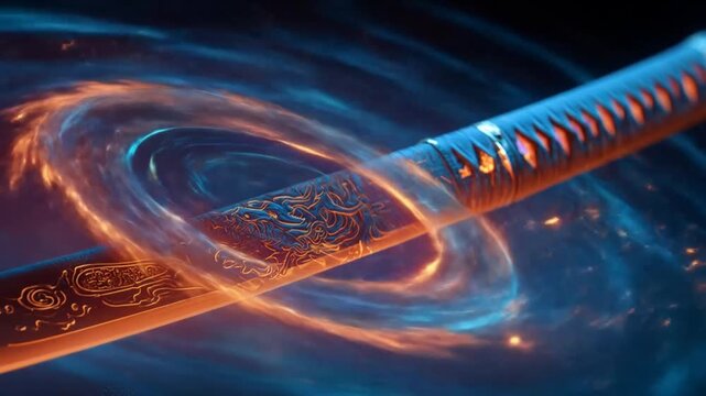 Blades of fire sword