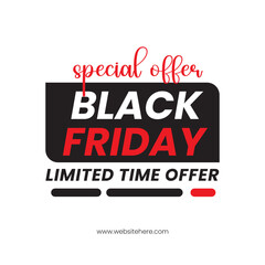Black Friday, Black Friday Sale Template, Black Friday Discount Tag, Black Friday Banner, Offer, Coupon, Voucher, Clearance, Black Friday Marketing Flyer, Black Friday Vector Design