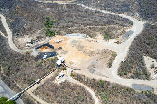 aerial view of Holcim Cement Plant in Tecoman, Colima, Mexico, June 24, 2024. apasco, Tolteca, Cementos An&aacute;huac, Cementos Mexicanos, Cruz Azul.