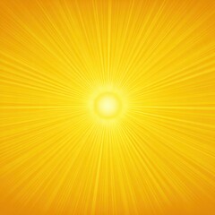 Obraz premium Radiating yellow sunburst (2)