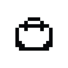 pixel bag silhouette ,pixel bag icon