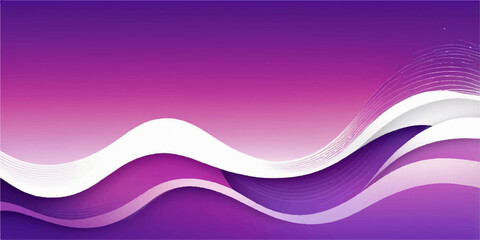 Abstract vector background of a colorful flowing wave design with purple and pink lines creating a dynamic artistic pattern