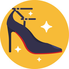 A pair of elegant high-heeled shoes symbolizing fashion and sophistication.