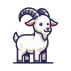 goat illustration design