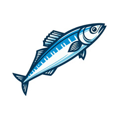 
sardine fish illustration design