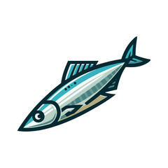 
sardine fish illustration design