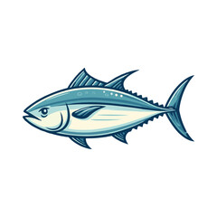
tuna fish illustration design