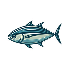 
tuna fish illustration design