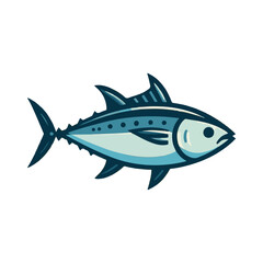 
tuna fish illustration design