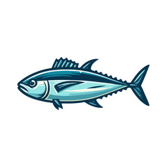 
tuna fish illustration design