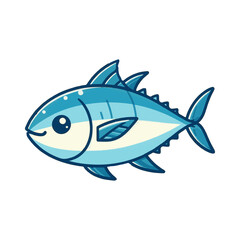 
tuna fish illustration design